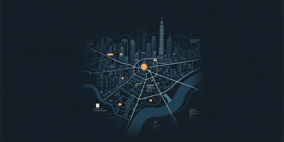 公司地址位置示意图